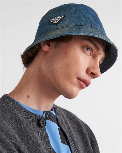 prada hat blue|Prada.